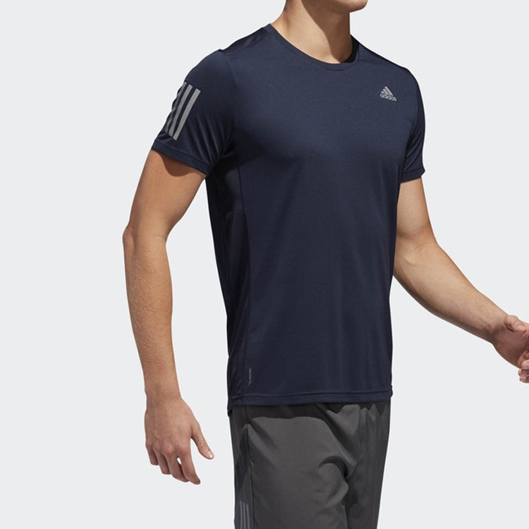 adidas Own The Run Tee Running Short Sleeve Blue DX1994