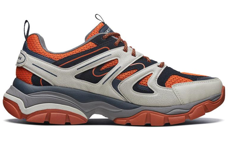 Skechers Stak-Ultra Low-Top Running Shoes Orange/White/Black 66255-NVOR