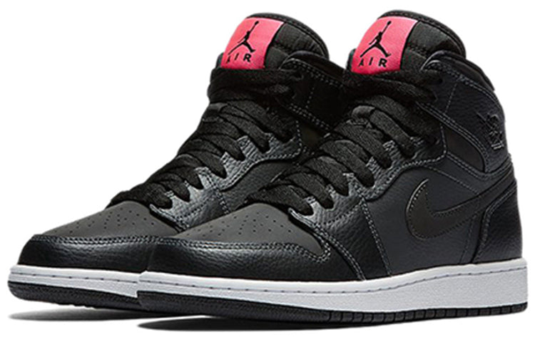 (GS) Air Jordan 1 Retro High 'Black Pink' 332148-004
