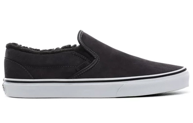 Vans Suede Sherpa Classic Slip-on Suede Sherpa Black/White VN0A4BV3TC1