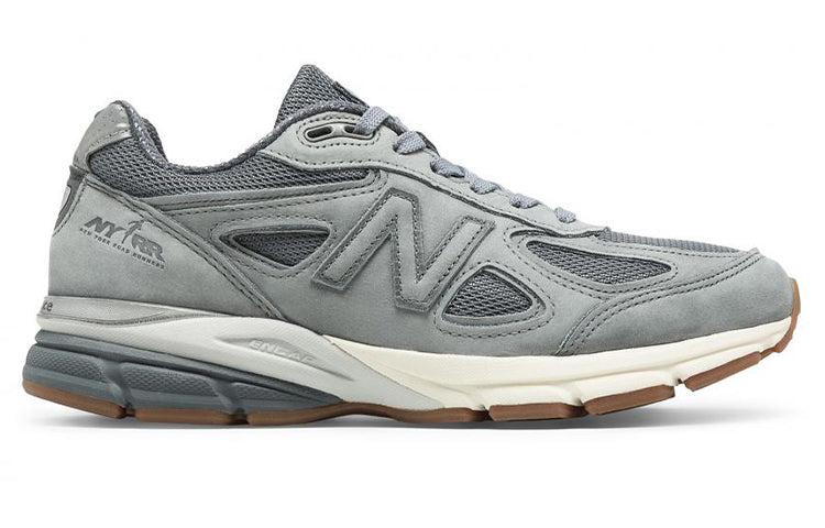 (WMNS) New Balance New York Road Runners x 990v4 Made In USA 'Club Pack - Gunmetal' W990NY4