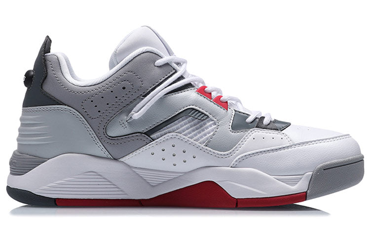 Li-Ning Casual Basketball Shoes 'Grey Red' AGBR025-2