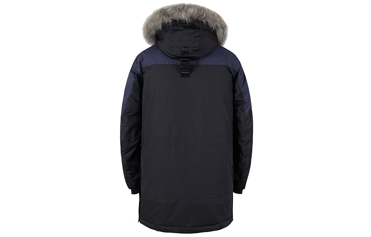 New Balance Warm Winter Down Parka Asia Sizing 'Black Blue' NP943041-BK