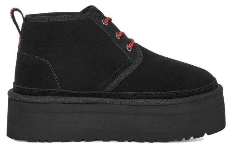 (WMNS) UGG Neumel Heritage Platform 'Black' 1130604-BLK