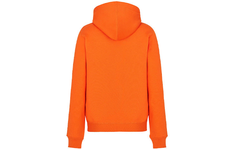 Men's DIOR Logo Embroidered Solid Color Orange 113J698A0531-C242