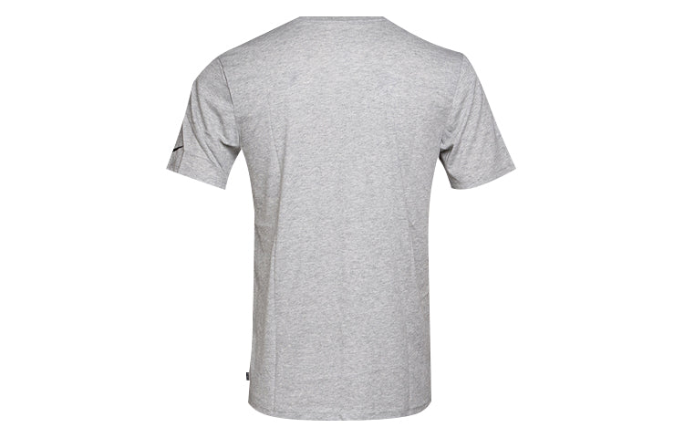 Nike Just Do It Printing Sports Quick Dry Short Sleeve Gray 923537-063