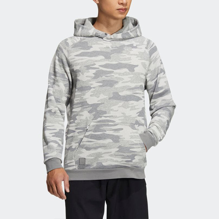 Men's adidas Camouflage Pattern Printing Long Sleeves Gray HG3233