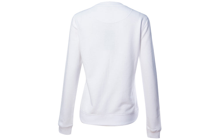 (WMNS) KENZO Tiger Head Pattern Long Sleeves Round Neck Hoodie White F852SW7054XA-01