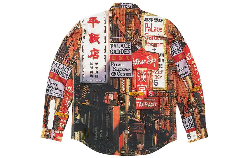 Palace Downtown Shirt 'Red' P24SHT005
