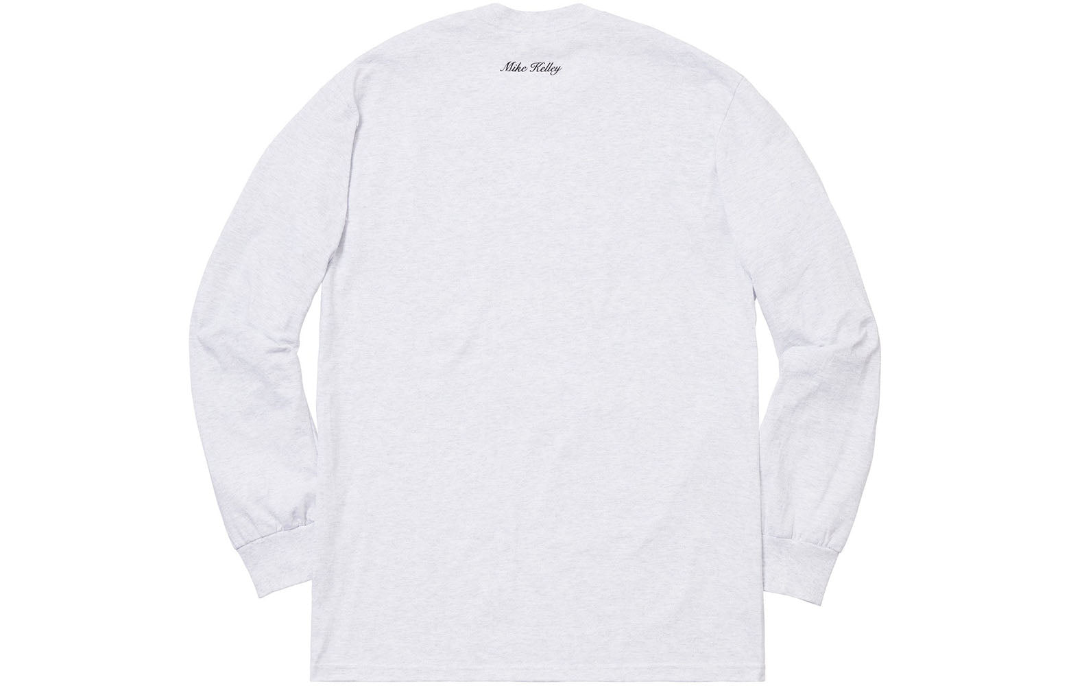 Supreme FW18 Mike Kelley AhhYouth LS Ash Grey Tee SUP-FW18-310