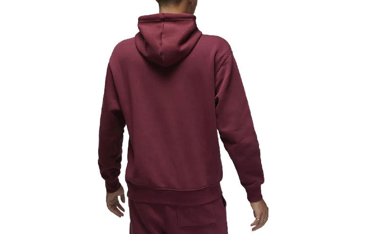 Air Jordan Alphabet Pullover Hoodie Men's Red DQ8037-680