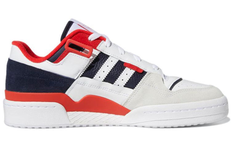 adidas Forum Exhibit Low 'Cloud White Red' GZ5391