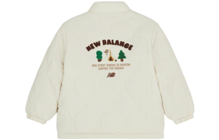 (GS) New Balance Lifestyle Jacket Asia Sizing 'White' 4DD36043-BEI