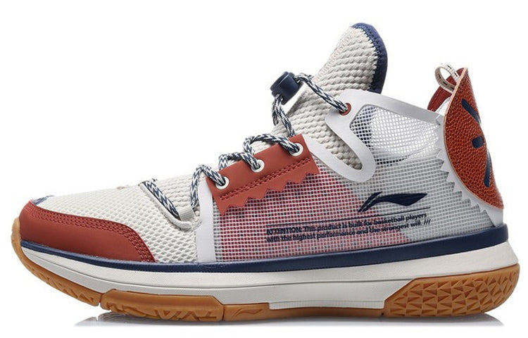 Li-Ning Wade Wowls 'White Brown' ABBQ007-1