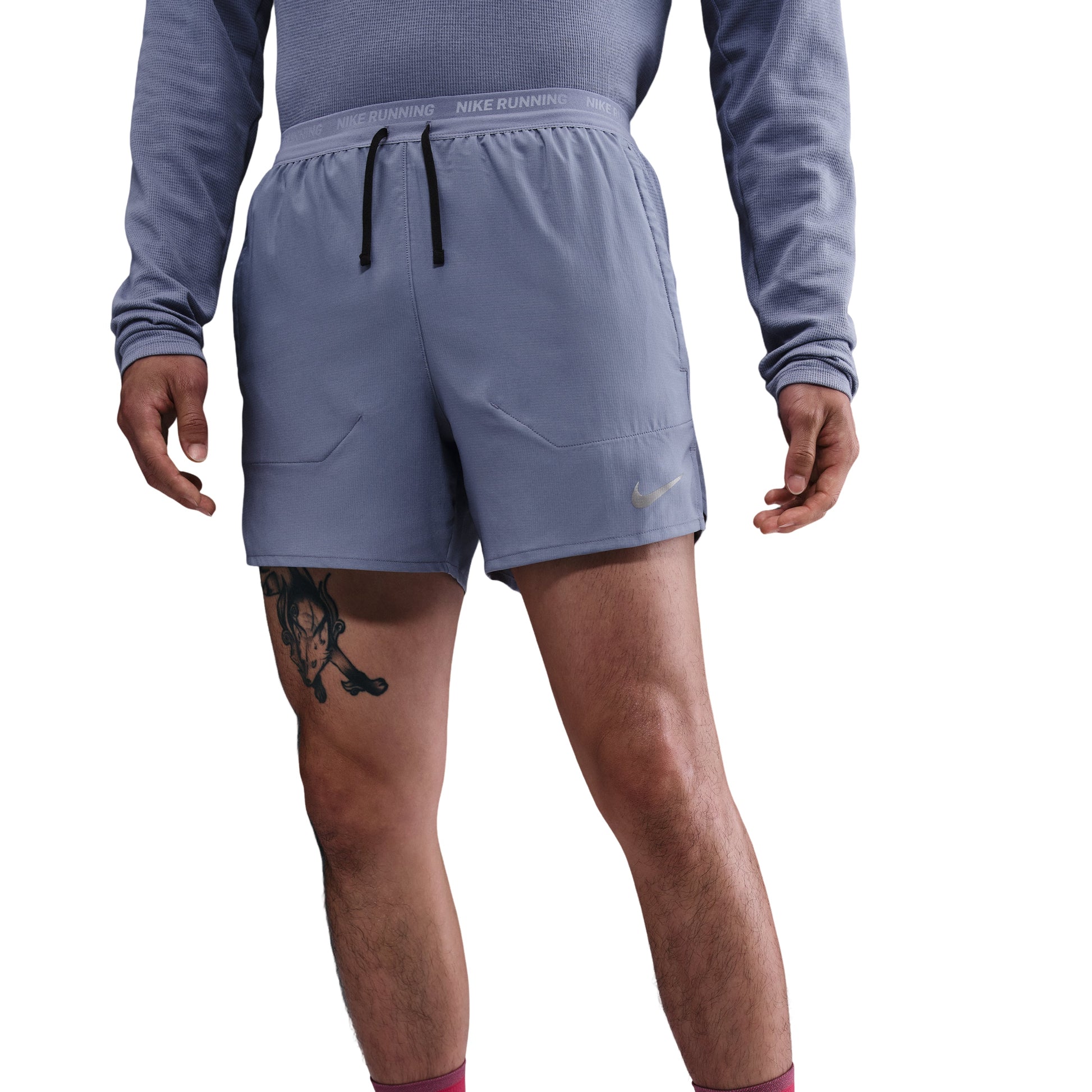 Nike Dri-FIT Stride 5" Hidden Lined Running Shorts 'World Indigo' DM4756-499