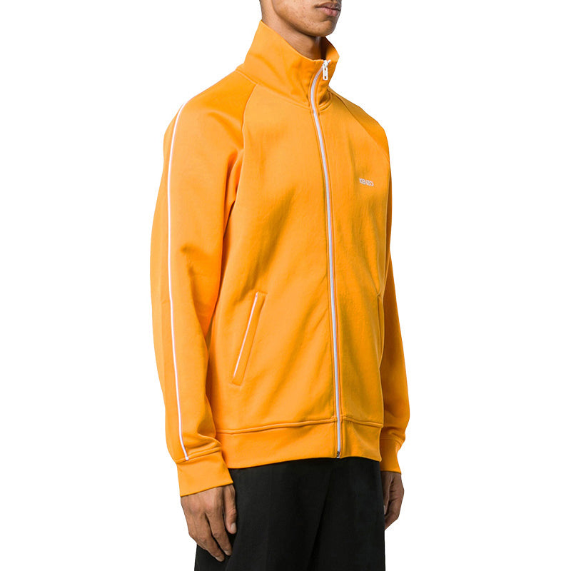 Men's KENZO SS21 Cotton Sports Knit Jacket Yellow F965BL7514CA-41