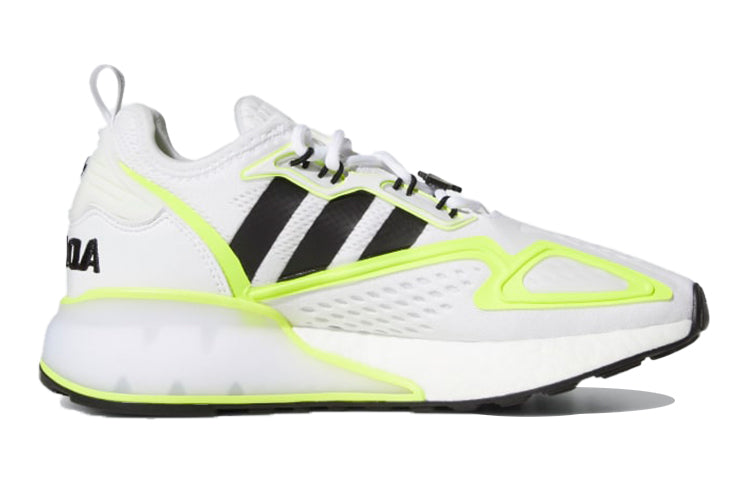 (GS) adidas ZX 2K Boost J 'White Solar Yellow' GY5062