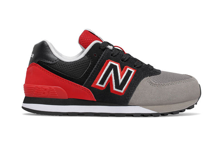 New Balance Kids' 574 Shadow Logo Pack Black/Red/Grey PC574UPX