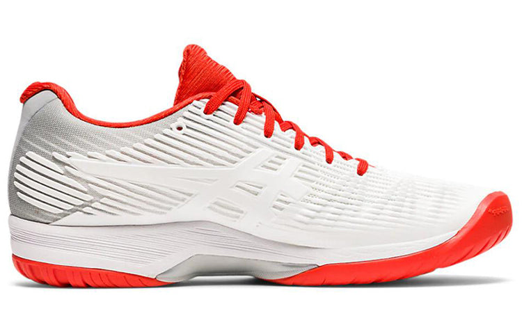 (WMNS) ASICS Solution Speed 'White Fiery Red' 1042A002-104