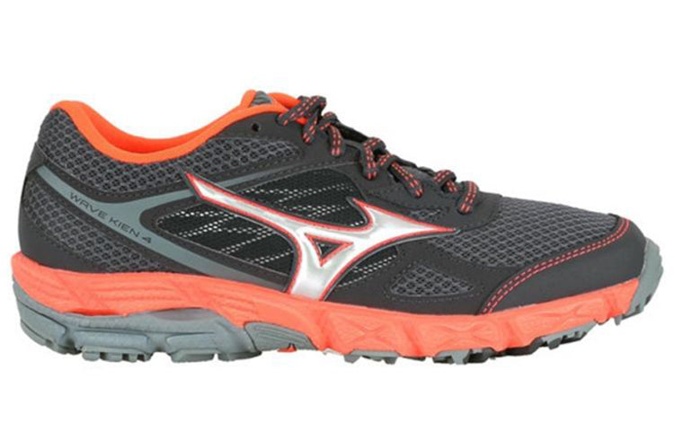 Mizuno Wave Kien 4 Low Tops Wear-resistant Black Red J1GK177304