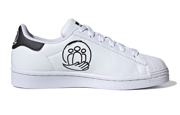 (GS) adidas x 032c Superstar J 'White Black' FW0819