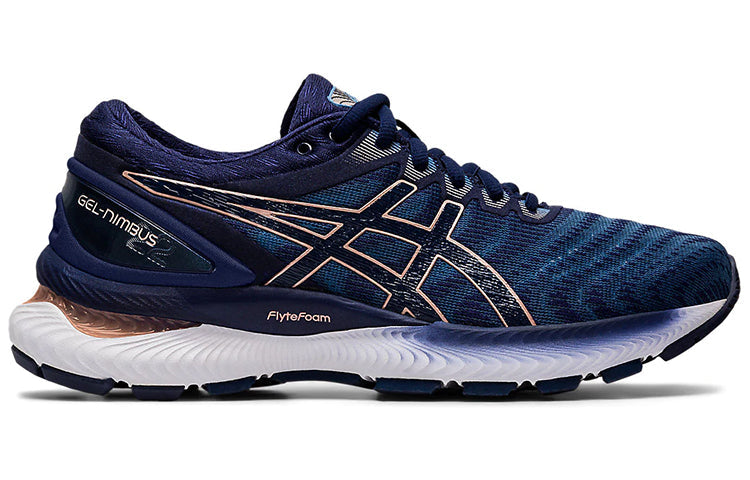 (WMNS) ASICS Gel-Nimbus 22 'Grey Floss Peacoat' 1012A587-401