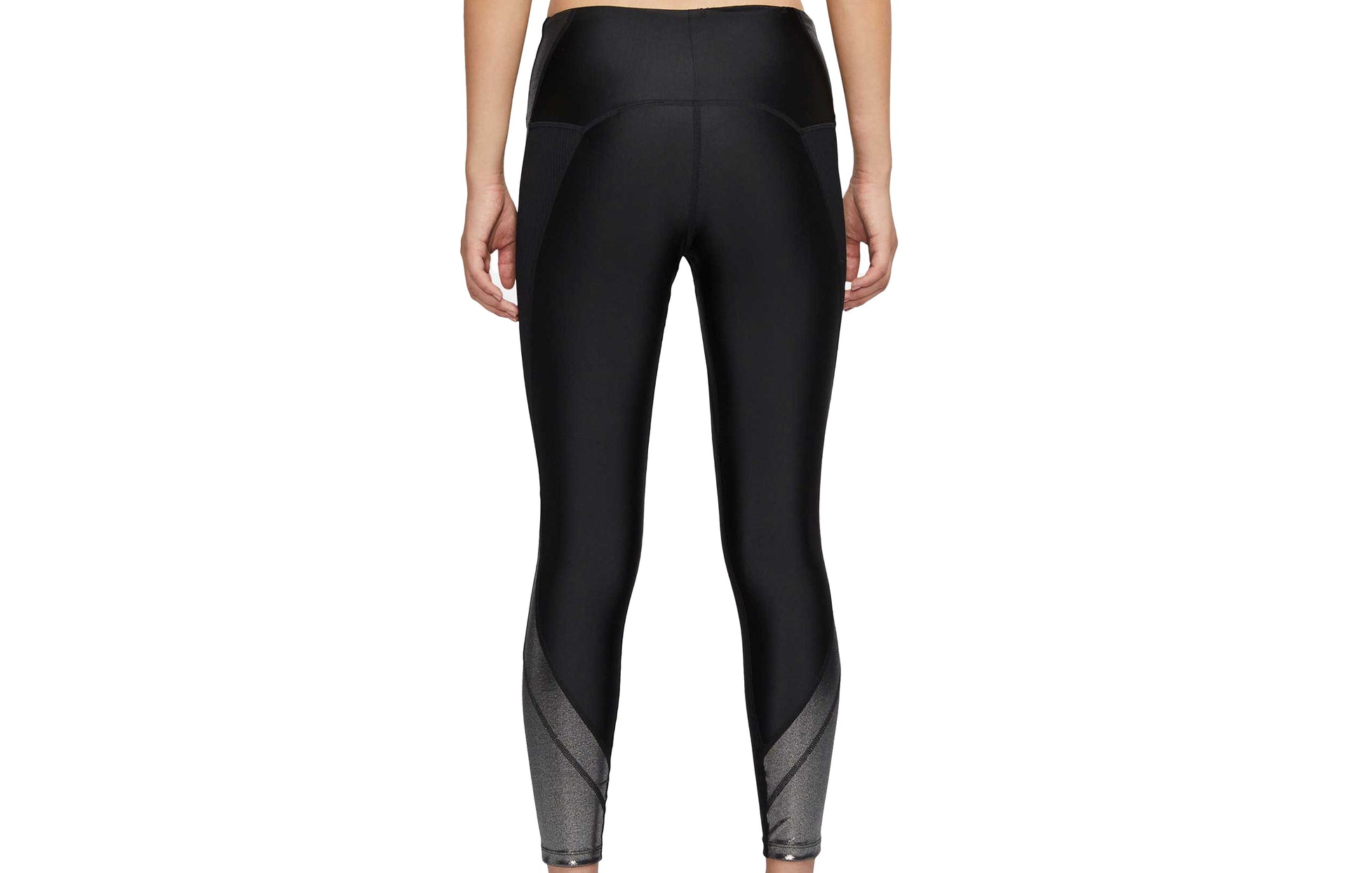 (WMNS) Nike Icon Clash Speed 7/8 Running Sports Slim Fit Leggings Black CU3338-010