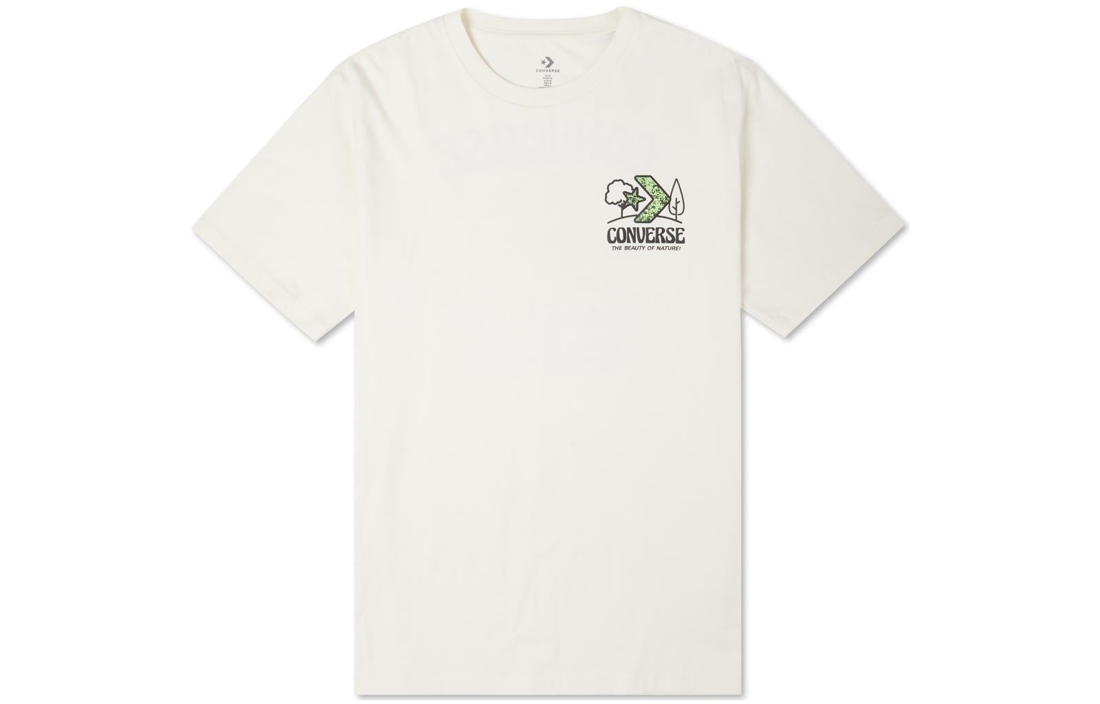 Converse Landscape Center Tee Asia Sizing 'White' 10023269-A01