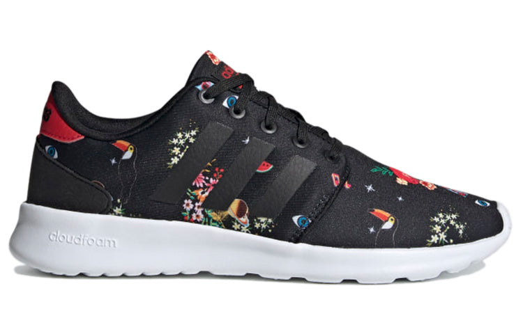 (WMNS) adidas neo Qt Racer 'Black Red Blue' EH3439