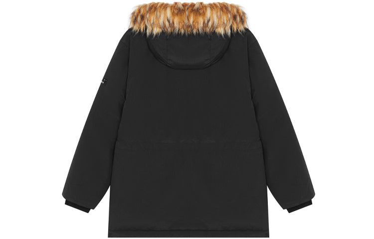 New Balance Street Style Logo Down Jacket Asia Sizing 'Black Brown' AMJ14304-BK