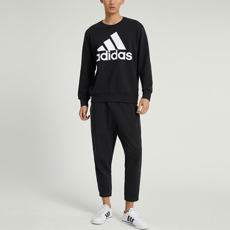 adidas Essentials French Terry Big Logo Sweatshirt 'Black' IC9324