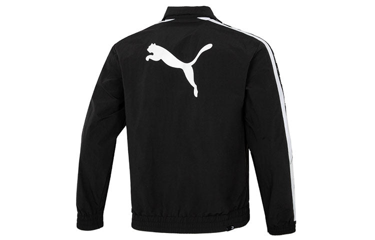 PUMA Blocking Tape Woven Jacket Black 536780-01