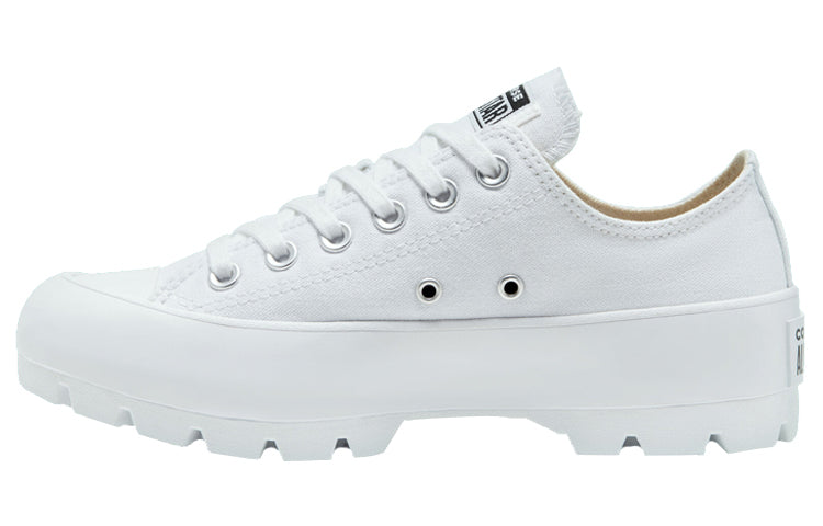 (WMNS) Converse Chuck Taylor All Star Lugged Low 'Triple White' 567680C