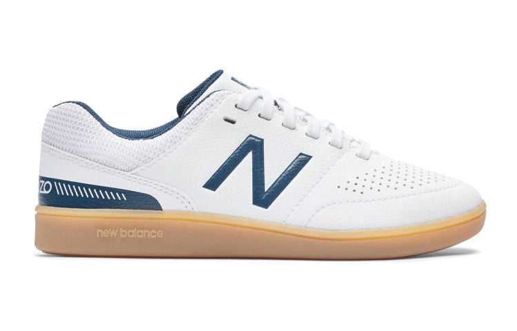 New Balance Audazo v4 Control JNR In 'White Blue' JSASIWN4