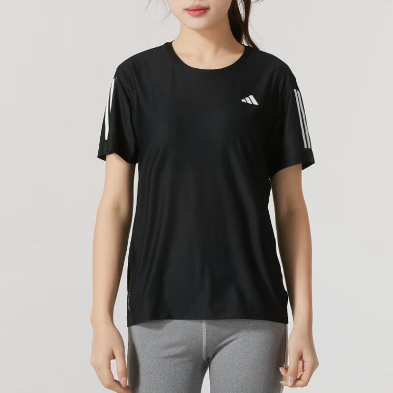 (WMNS) adidas OTR B T-Shirt Asia Sizing 'Black' JY8581