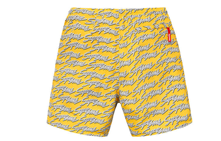 Supreme SS19 Signature Script Logo Water Short SUP-SS19-10561