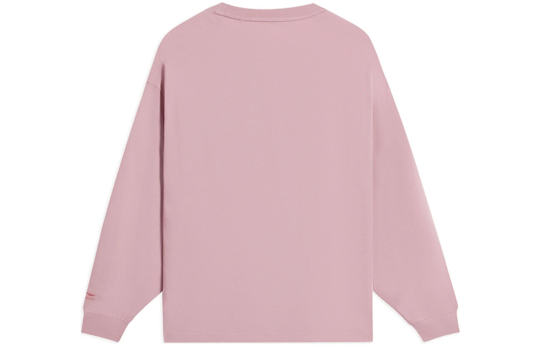 Li-Ning Chinese Color Pocket Long Sleeve T-shirt 'Pink' AHSS751-8