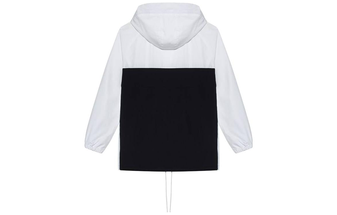 New Balance Fleece Windbreakers Asia Sizing 'White Black' NA83N033-WT