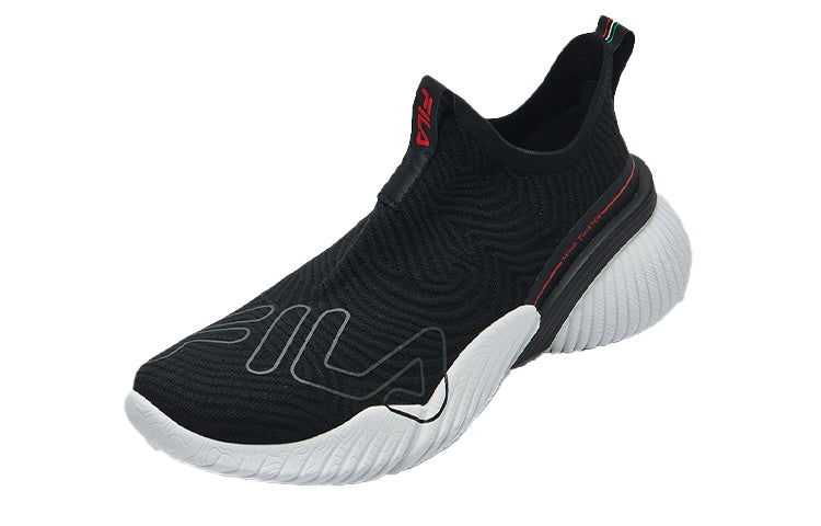 FILA Heritage-FHT Mid Black/Red A12M132102FBK