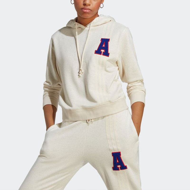 (WMNS) adidas Originals Small Logo Hoodies 'White' IC5229