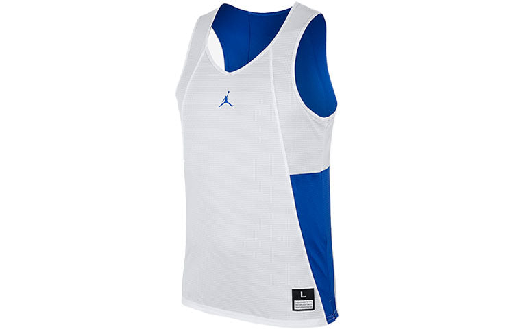 Men's Air Jordan Brand Reversible Colorblock Basketball Jersey/Vest Blue 865849-493