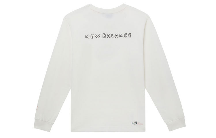 (WMNS) New Balance x Zero per Zero Round Neck Top Asia Sizing 'White' NDA47012-IV