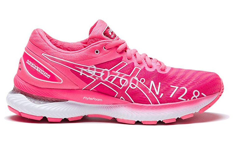 (WMNS) ASICS Gel-Nimbus 22 'Hot Pink White' 1012A805-700