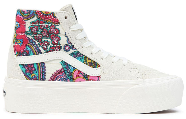 Vans SK8-HI Tapered Stackform 'White Pink Blue' VN0A7Q5PDJR