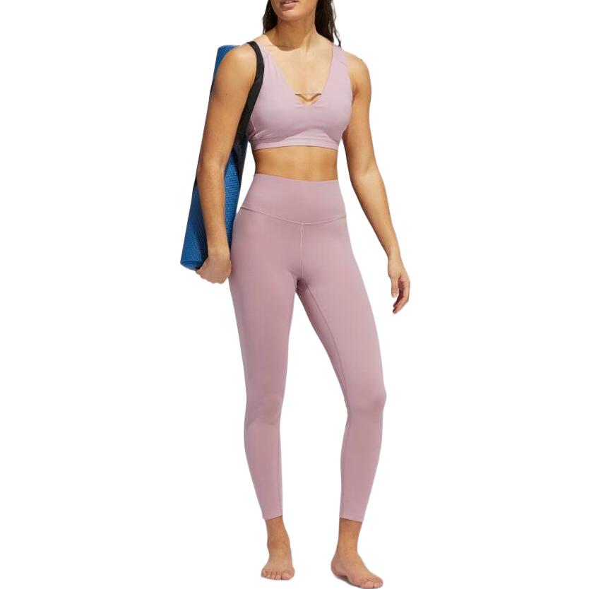 (WMNS) adidas Yoga Luxe Studio 7/8 Leggings Asia Sizing 'Purple' HD4424