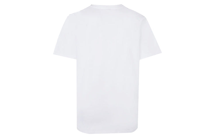 Men's DIOR Pattern Printing Short Sleeve White 863312M
