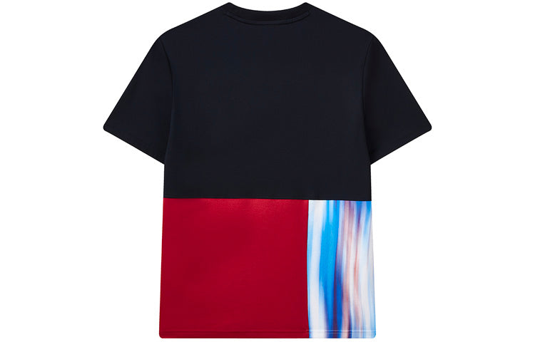 FILA x 3.1 phillip lim Crossover Casual Alphabet Printing Round Neck Short Sleeve Blue F11M126112F-NV
