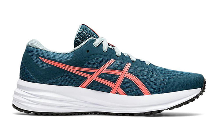 (GS) ASICS Patriot 12 'Magnetic Blue Sunrise Red' 1014A139-400