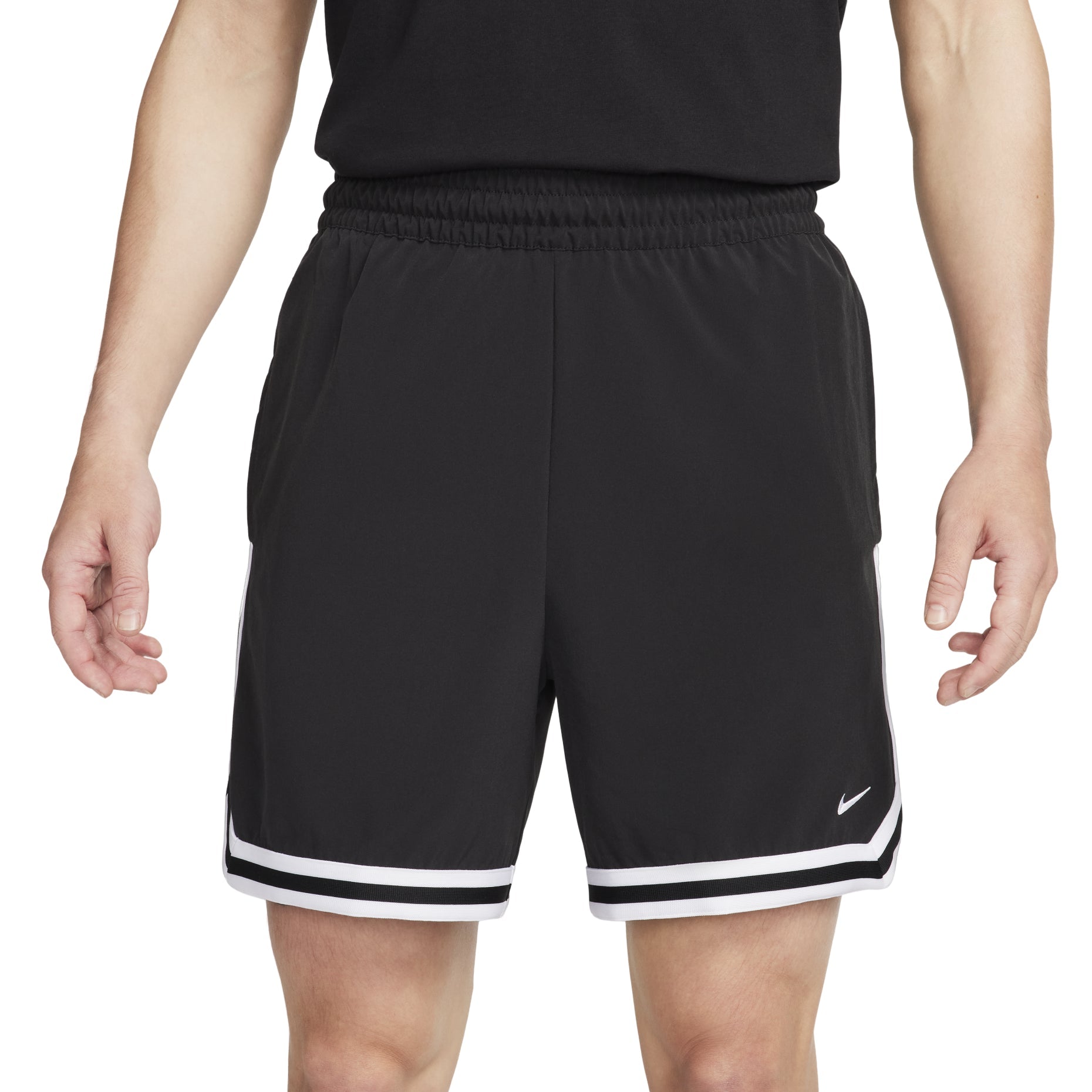 Nike DNA Dri-FIT Woven Basketball Shorts (Asia Sizing) 'Black White' FN2660-010