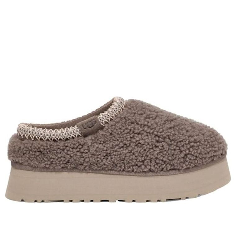(WMNS) UGG Tazz Slipper Maxi Curly 'Smoke Plume' 1167770-SKP